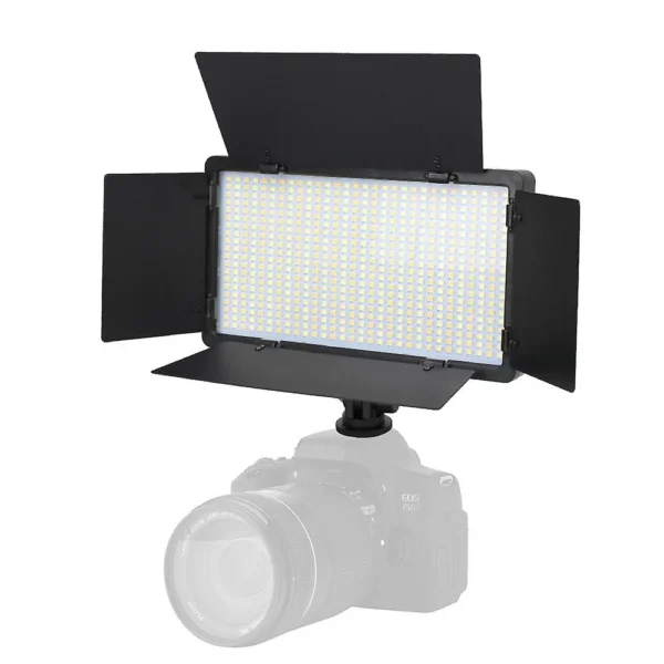 Led-600 Led Video Light Panel Bi-Color 3200-5600K Photography Lighting Panel Camera Photo Studio Fill Lamp