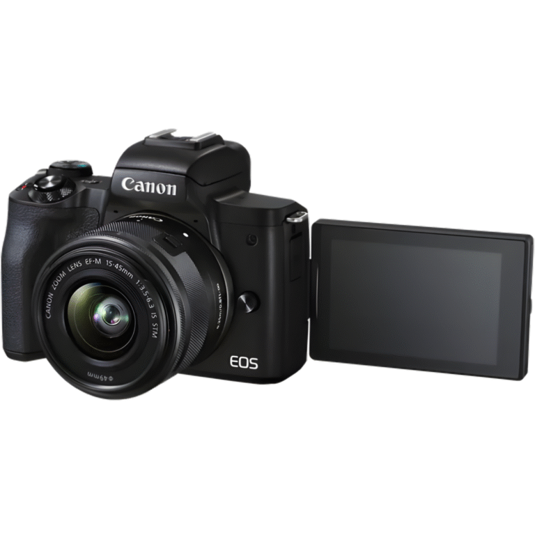 Canon EOS M50 Mark II with 15-45mm Mirrorless Camera Price in Pakistan