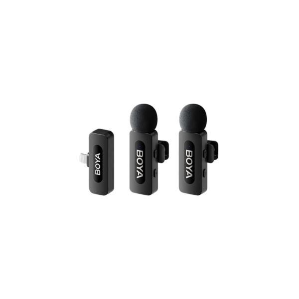 boya v2 iphone dual microphone