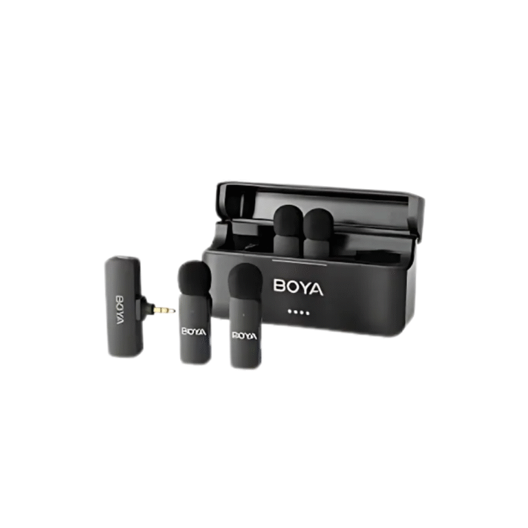 boya v4 4 channel microphone