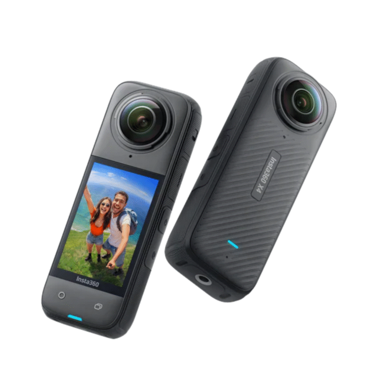 "Insta360 X4 8K 360 action camera front view – Buy Online in Pakistan"