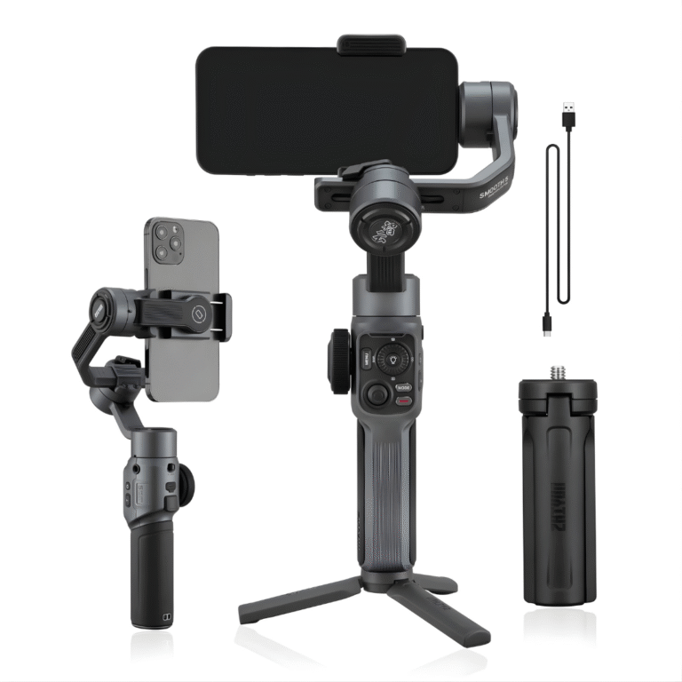 ZhiyunTech Smooth-5 Smartphone Gimbal with professional 3-axis stabilization in Pakistan