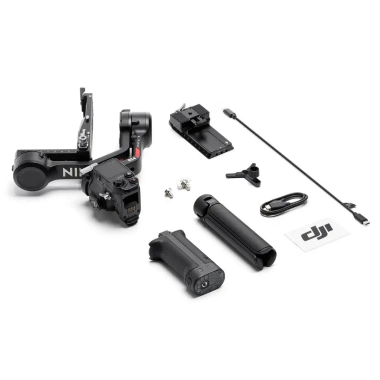 DJI RS 4 Gimbal Stabilizer with professional 3-axis stabilization for all cameras in Pakistan