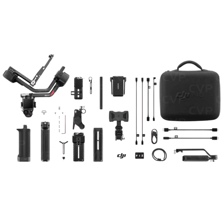 DJI RS 4 Pro Combo Gimbal Stabilizer with professional 3-axis stabilization for all cameras in Pakistan