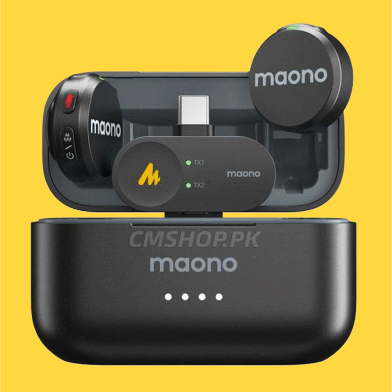 Maono T5 Wave C Type Wireless Mic Price in Pakistan – wireless Type-C microphone for mobile recording