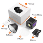 Mamen SL-C60R RGB LED video light for photography and video shooting price in Pakistan