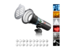 Apkina AP 25W LED Torch Light Bi-Color Portable Video Light with GOBO Filter Price in Pakistan