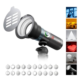 Apkina AP 25W LED Torch Light Bi-Color Portable Video Light with GOBO Filter Price in Pakistan
