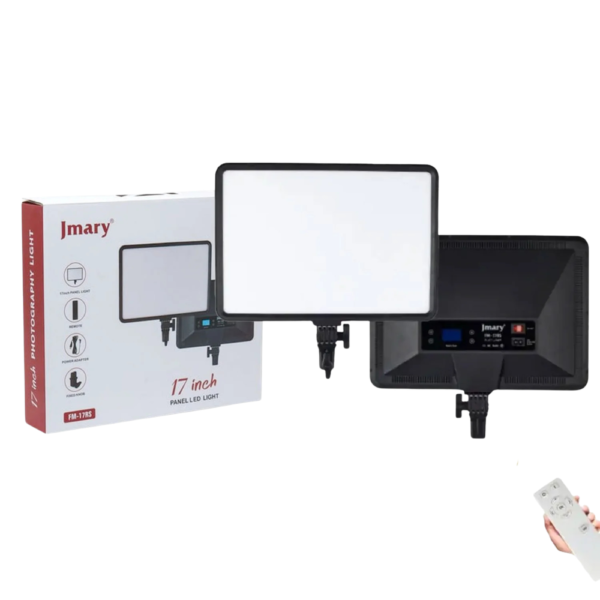 Jmary FM-17RS Soft Light LED Panel 17 Inch Price in Pakistan for Professional Video Lighting
