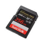 SanDisk Extreme PRO 256GB 200MB/s SD card for 4K UHD video recording in Pakistan
